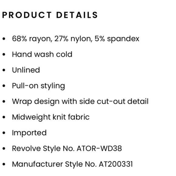 Atoir X Revolve Time Stands Still Dress Size 2 - Picture 7 of 8